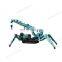 Hengwang HW-SPC3 	3ton Mini spider crane with long boom