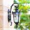Top Quality Black Bronze Exterior Luxury Design Outdoor Waterproof Wall Lamps For Decoration Garden Porch Lights
