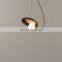Nordic Modern Indoor E27 Creative Designer Glass Ball Pendant Lights Bay Window Dining Room Small Chandelier