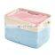 New Japanese Stackable Clothes Storage Fabric Foldable Storage Box Linen Clothes Storage Baskets Box for Household