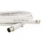 JIS standard CATV 75Ohm Coaxial Cable 5C-FB 4P Cable With Nickel Plated Connector