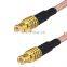 Enchufe de enchufe mmcx oro RG174 rg178 rg316 coaxial