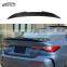 G26 PSM Style High Quality Carbon Fiber Rear Spoiler Rear Truck Spoiler For BMW 4 Series G26 4-door