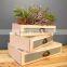 zakka vintage wooden box planter wood pots