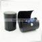 Luxury storage travel pu leather bow tie packaging box