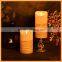Flameless Ivory Pillar Candles with Timer