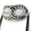 sexy eye mask with Halloween mask with large feather half face female costume party princess of Venice paper party eye mask