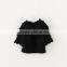 2015 Latest Parisian Style Girl Sweater Kids Outwear Knit Sweater Cape With Poms