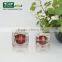 facny acrylic jar 15g 30g 50g with beautiful decoration