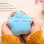 ABS Material Electric Recharge Mini Hand Warmer & Power Bank