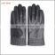 women short sheep leather gloves with grid partten cuff Telefingers gloves