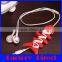 Fashion cute silicone cable winder earphone cord winder fish bone cable winder