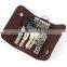 Multi colors Leather Key Bag Keychain Holder Case Purse