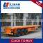 High quality low bed trailer for sale container loader 40ft flatbed semi trailer cimc