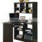 Hot Selling New Fashion design Simple bookcase with study table/ computer desk(SZ-OD467)