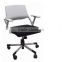 Black and white office chair with armrest from Foshan B5J01B
