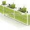 Modern office furniture with hang cabinet 2 person panel office workstation ( SZ-WS022)