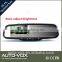 Car rearview mirror LCD car camera dvr