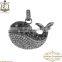 Pave Charm Jewelry, Diamond Fish Charm Pendant, 925 Silver Charm, Handmade Charm Jewelry, Diamond Silver Charm, Designer Charm