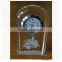 New products crystal desk clock, small crystal desk clock, personalized crystal clock