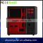 New design crystal side panel function roof panel computer case guangzhou with card reader game