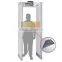 Portable walk through metal detector gates, 6 zones door frame for security protection