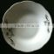 8" ripple soup bowl porcelain bowl wwb0022