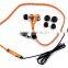 2015 Top quality cheap SM-SK526 zipper earphone for promotional