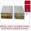free sample mineral wool sandwich panel for prefabricated wall panels