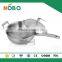 High Quality 3 Layers Stainless Steel 304 Non-stick Frying Pan with Lid                        
                                                Quality Choice