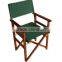 Wooden Folding Director Chair With Canvas Seat