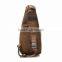 Factory Price Qualified Portable Canvas Chest Bag With Compartment
