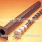 Heating electrical radiant tube for industrial furnace