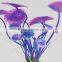 New Purple Artificial Vivid Plastic Aquarium Decorations Plants Fish Tank Grass Flower Ornament Aquatic Animals Accessories