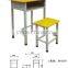 Student Desk and Chair/metal Wooden School Furnitures