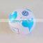 6.5cm earth shaped stress ball globe foam ball