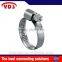 German type DIN 3017 W2 stainless steel hose clamp