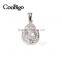 Fashion Jewelry Charming Zircon Pendant Girls Wedding Engagement Birthday Party Show Gift Promotion Accessories