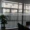 Transparent pvc vertical blind for office