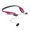 2016 New Retractable Wireless Bluetooth CSR V4.0 Headset HB900+