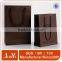 New design brown paper gift bags with handles