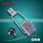 SK3-081 Made in china stainless steel flat draw latch