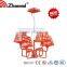 Red chandelier Modern Crystal Ceiling Lamp,ceiling light