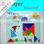 Child toy educational custom design hot promotion magnetic jigsaw puzzle games