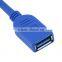 Universal 0.5M USB Extension Cable USB 3.0 Male A to USB 3.0 Female A Extension Data Sync Cord Cable Adapter Connector Wholesale