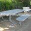 Metal Bench Table Picnic Table with Bench Outdoor Table Set