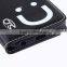 Contrast smile wallet leather case for Samsung S6
