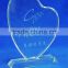 customized heart shape models acrylic trophy