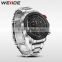 WEIDE Mens Digital LCD Dual Display Wristwatches Quartz Watch Relogio Masculino Sports Watches