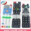 OEM silicone rubber keypad with conductive pills, keypad for remote control